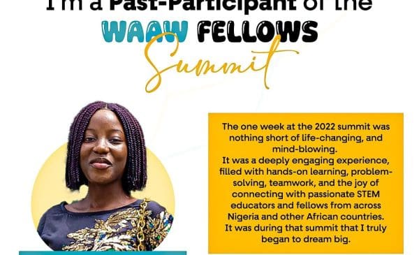 The Mofiyinfoluwa Story: 2022 WAAW Foundation Summit Participant
