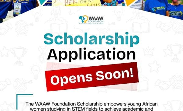 WAAW Foundation 2025/2026 Undergraduate Scholarship