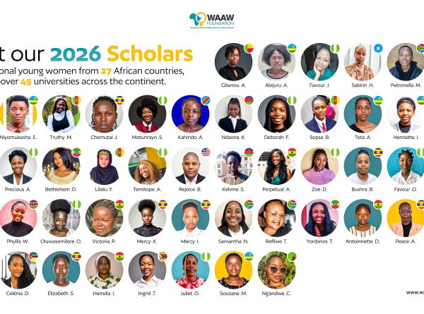 50 African Women In STEM: Presenting the 2026 WAAW Foundation Scholars
